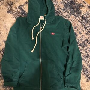 Levis Standard double zipper hoodie